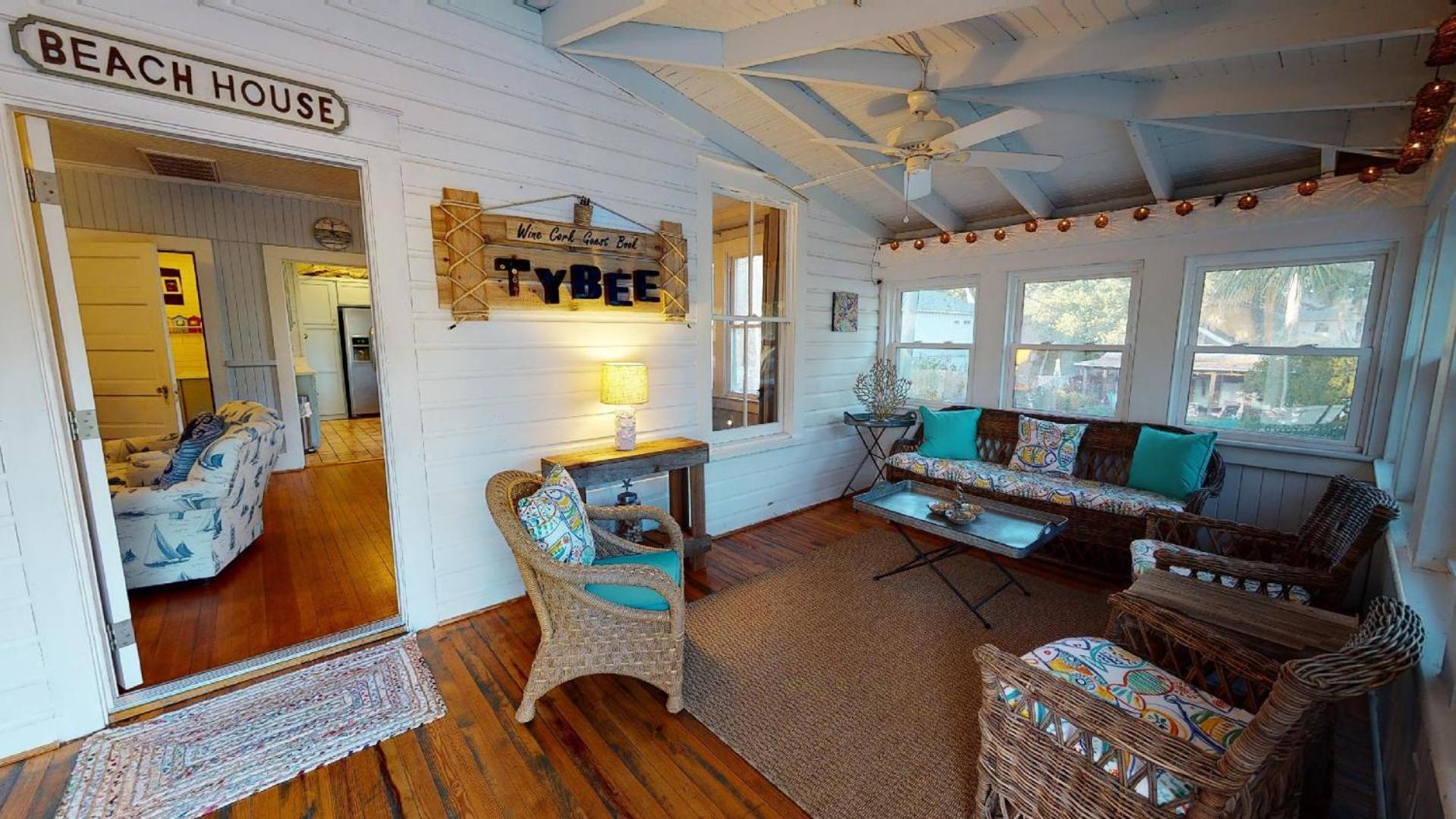1201 Lovell Avenue By Tybee Beach Vacation Rentals Tybee Island Buitenkant foto